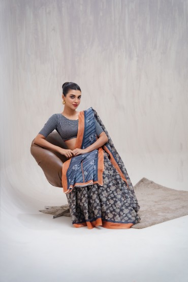 Printed Sari